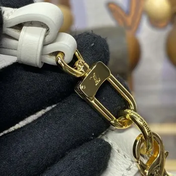 LV M83448 Louis Vuitton Easy Pouch On Strap Bag Monogram Empreinte Crame Pink