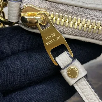 LV M81862 Louis Vuitton Easy Pouch On Strap Bag Monogram empreinte Tourterelle Beige