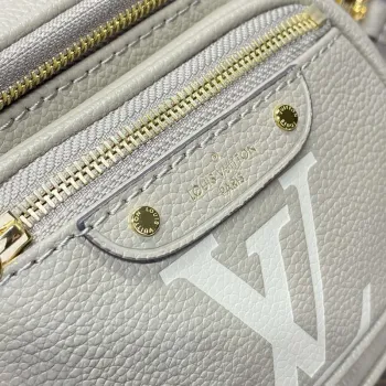 LV M82208 Louis Vuitton Mini Bumbag Monogram Empreinte Gray