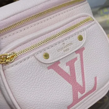 LV M82347 Louis Vuitton Mini Bumbag Monogram Empreinte Pink