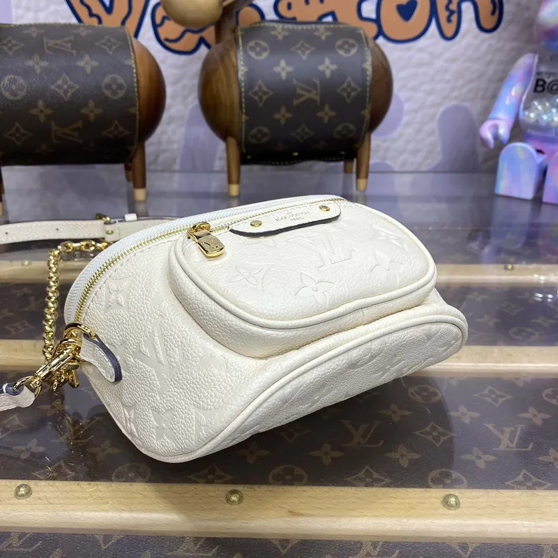 LV  M83275 Louis Vuitton Mini Bumbag Monogram Empreinte Cream