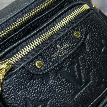 LV M46917 Louis Vuitton Mini Bumbag Monogram Empreinte Black
