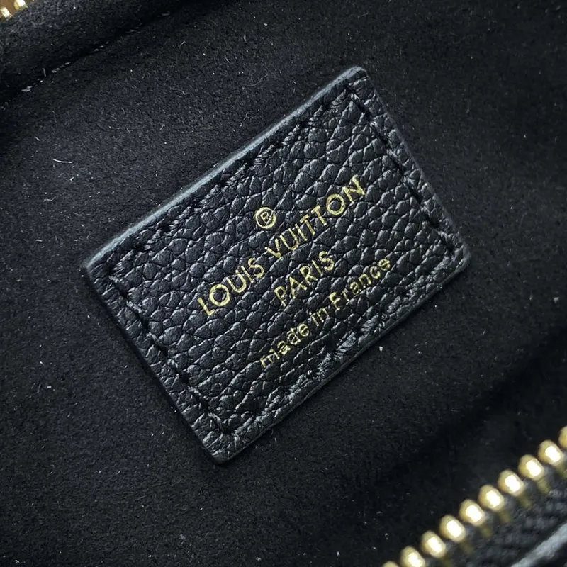 LV M46917 Louis Vuitton Mini Bumbag Monogram Empreinte Black
