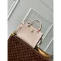 LV M23637 Louis Vuitton Lock & Go Handbag Quartz