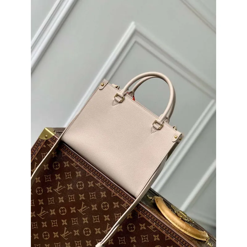 LV M23637 Louis Vuitton Lock & Go Handbag Quartz