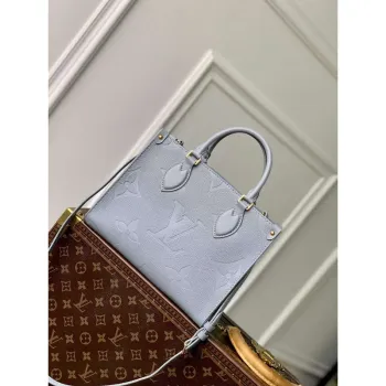 LV M46840 Louis Vuitton OnTheGo PM Handbag Blue Hour