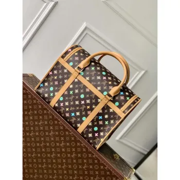 LV M47066 Louis Vuitton Dog Bag Monogram Chocolate