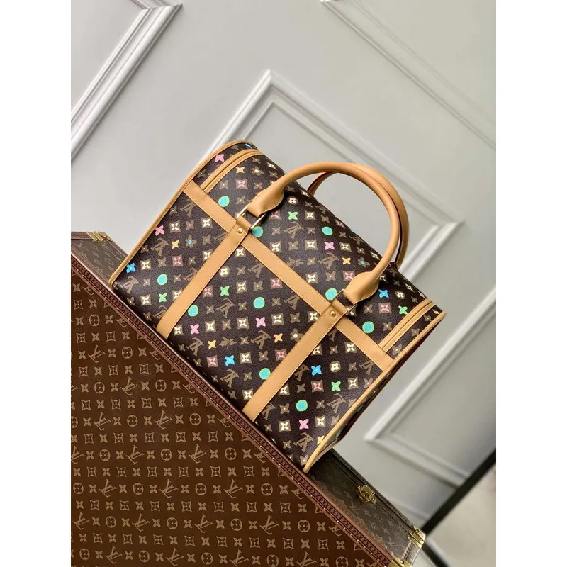 LV M47066 Louis Vuitton Dog Bag Monogram Chocolate