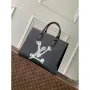 LV M24834 Louis Vuitton OnTheGo MM Bag Black