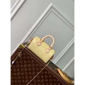 LV M83273 Louis Vuitton Nano Speedy Bag Yellow
