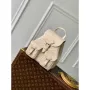 LV M47106 Louis Vuitton Playful Backup Backpack Bag Cream