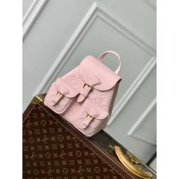 LV M47074 Louis Vuitton Playful Backup Backpack Bag Opal Pink