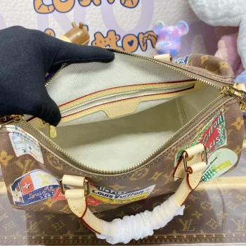 LV M47087 Louis Vuitton Speedy Bandoulière 30 Handbag Monogram Canvas