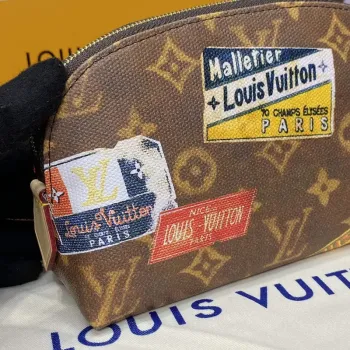 LV M83597 Louis Vuitton Cosmetic Pouch Bag Monogram Canvas