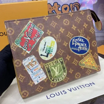 LV M83487 Louis Vuitton Toilet Pouch Bag Monogram Canvas