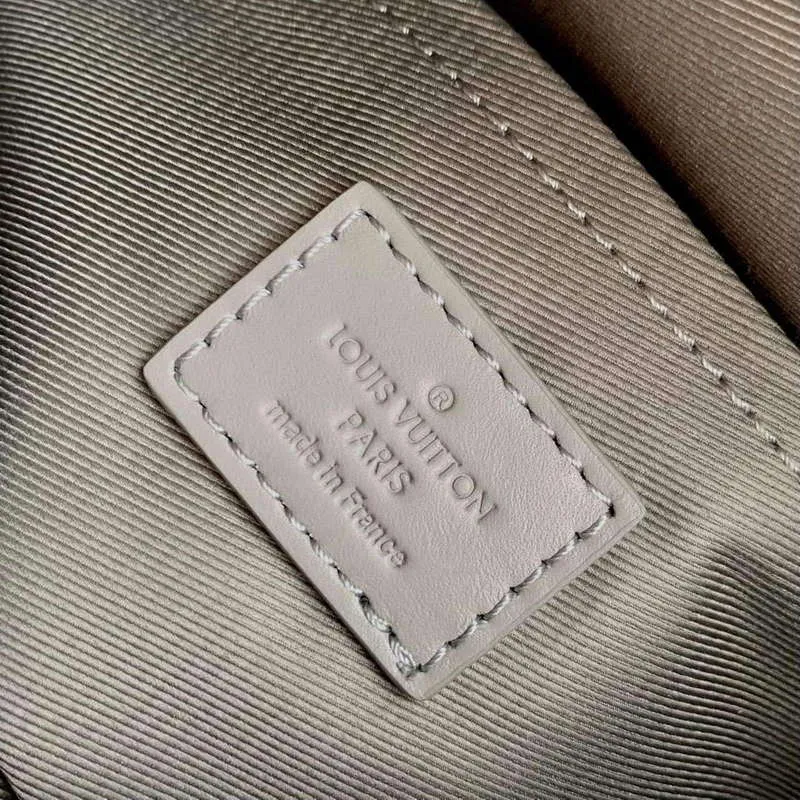 LV M23152 Louis Vuitton S Lock Messenger City Bag Mineral Gray