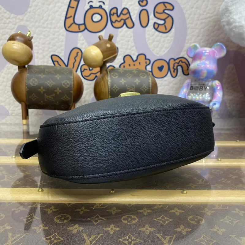 LV M24611 Louis Vuitton Low Key Shoulder Bag Black