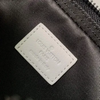 LV M83383 Louis Vuitton Alpha Wearable Wallet White/Navy