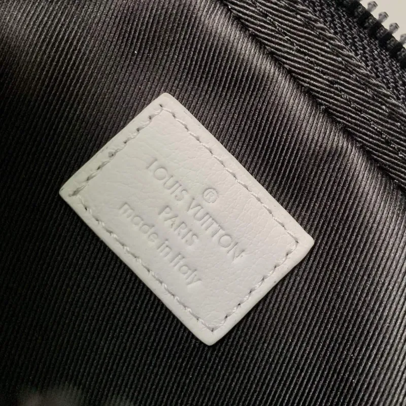 LV M83383 Louis Vuitton Alpha Wearable Wallet White/Navy