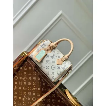 LV M24709 Louis Vuitton Speedy Bandoulière 20 Handbag Multicolor Beige