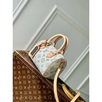 LV M24709 Louis Vuitton Speedy Bandoulière 20 Handbag Multicolor Beige