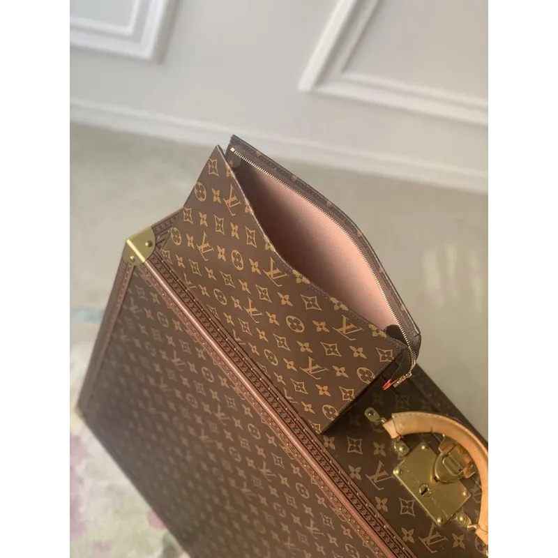 LV M47195 Louis Vuitton  Trio Toilet Pouch Bag