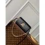 LV M83077 Louis Vuitton Twist West Pochette Epi leather Bag Black