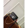 LV M85636 Louis Vuitton Mini Bumbag Navy Blue / Cream