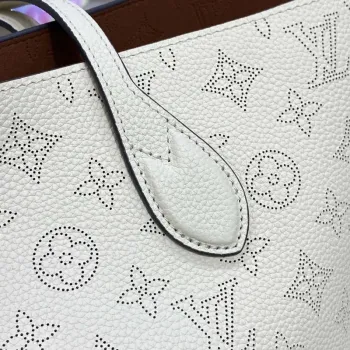 Louis Vuitton  Blossom MM Mahina Tote Bag LV M21851 Beige