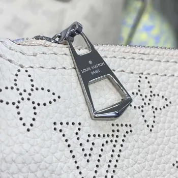 Louis Vuitton  Blossom MM Mahina Tote Bag LV M21851 Beige