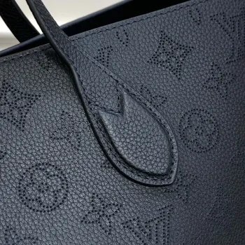 Louis Vuitton  Blossom MM Mahina Tote Bag LV M21851 Black