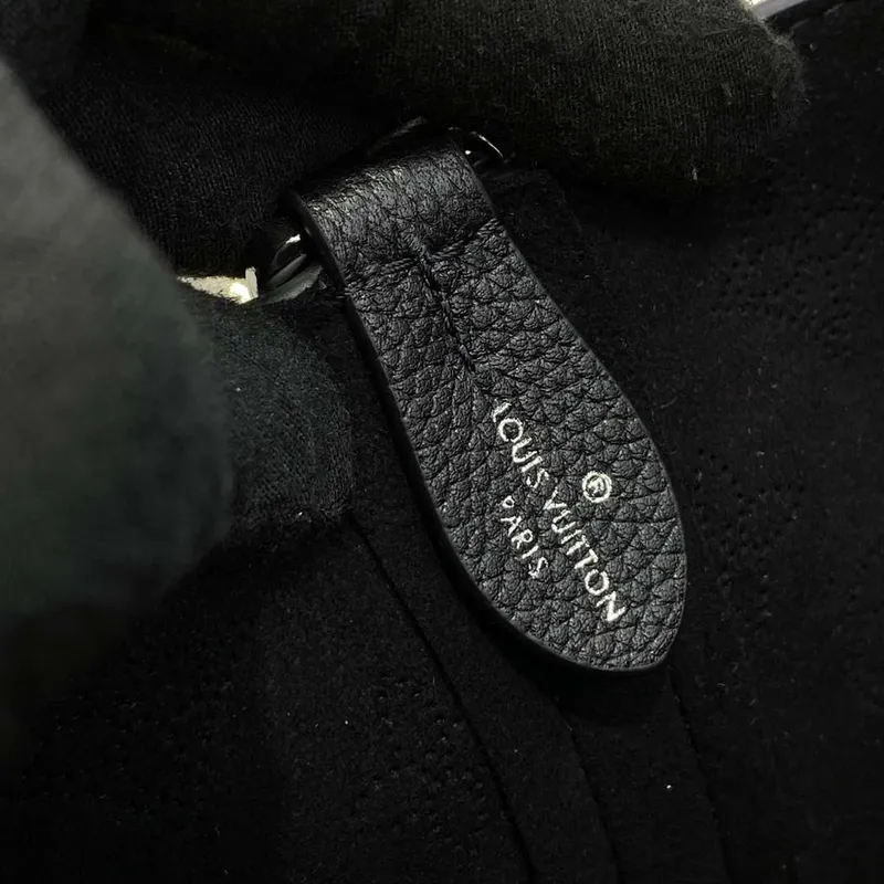 Louis Vuitton  Blossom MM Mahina Tote Bag LV M21851 Black