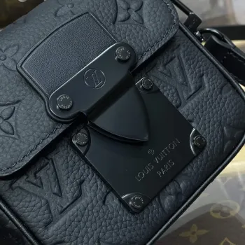 LV M83148 Louis Vuitton Pico S Lock Bag Black