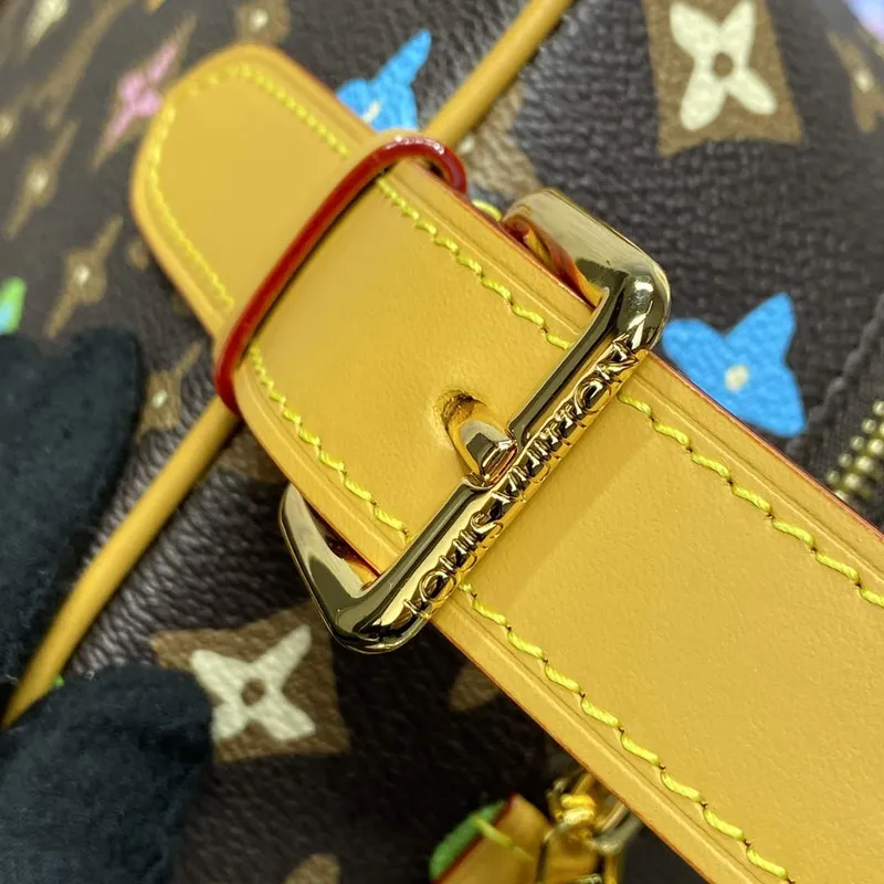 LV M47069 Louis Vuitton Locker Dopp Kit Chocolate