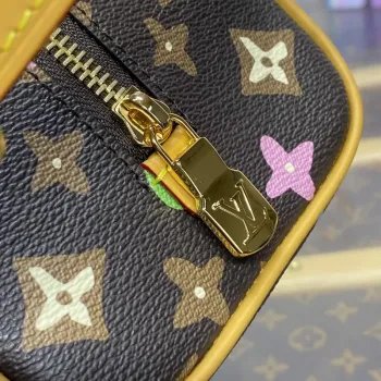 LV M47069 Louis Vuitton Locker Dopp Kit Chocolate