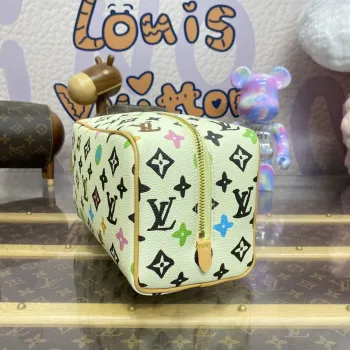 LV M47069 Louis Vuitton Locker Dopp Kit Vanilla