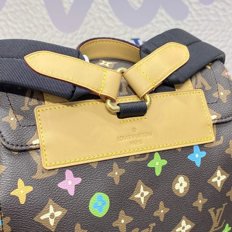 LV M25240 Louis Vuitton Christopher MM Backpack Chocolate