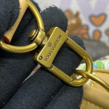 LV M25233 Louis Vuitton Keepall Bandoulière 45 Travel Bag Vanilla