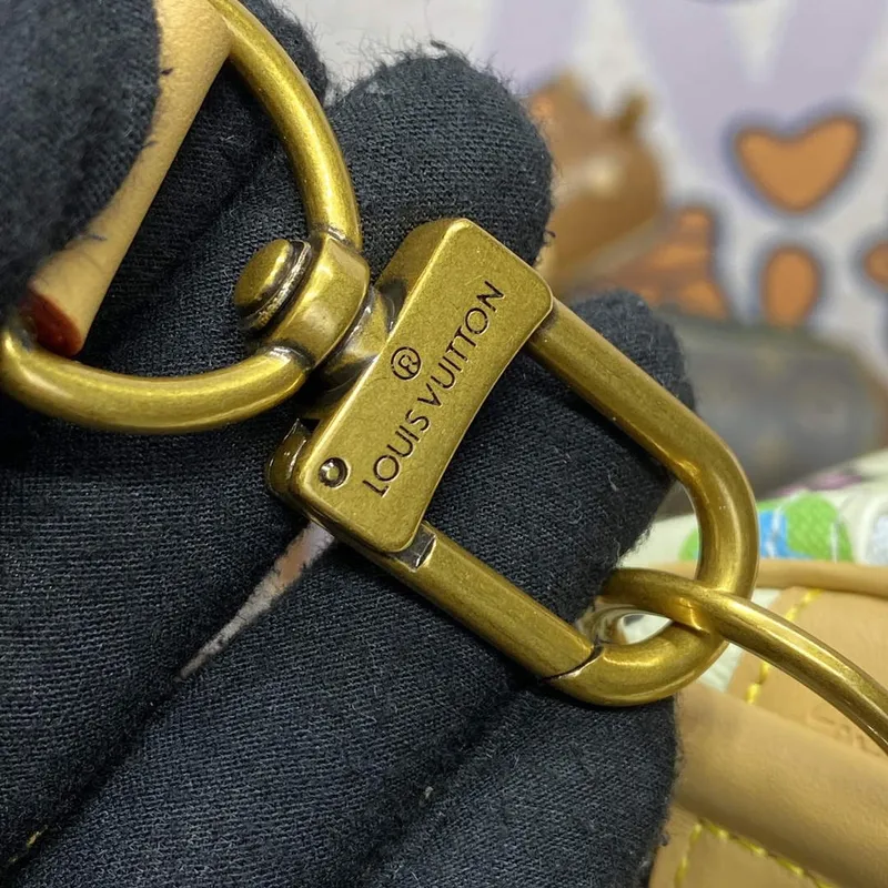 LV M25233 Louis Vuitton Keepall Bandoulière 45 Travel Bag Vanilla