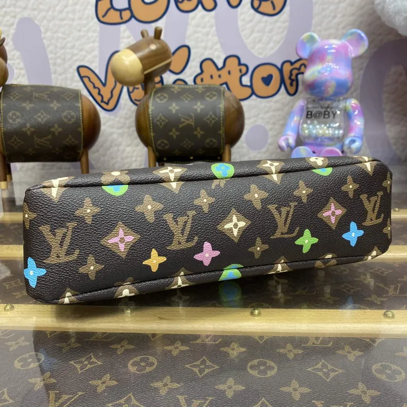 LV M83568 Louis Vuitton Pochette Voyage Souple Chocolate