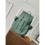 LV M24428 Louis Vuitton Christopher MM Backpack Forest Green