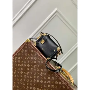 LV M23817 Louis Vuitton Side Trunk PM Bag Black