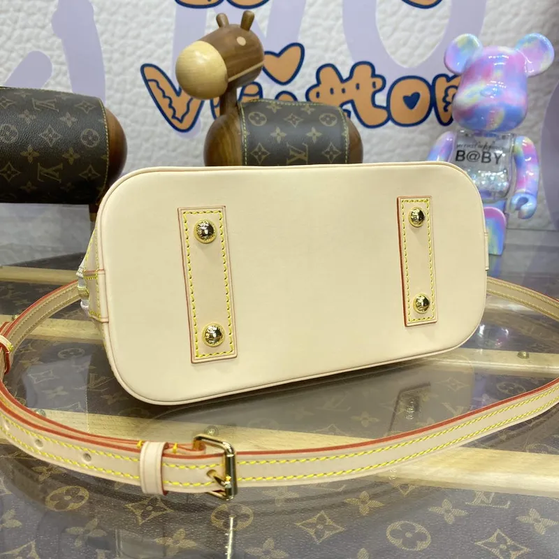 LV N40516 Louis Vuitton Alma BB Bag Peach Pink