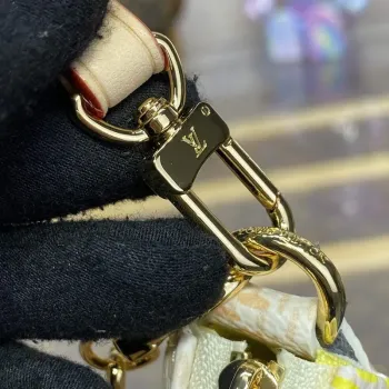 LV N40642 Louis Vuitton Pochette Accessoires Bag Peach Pink