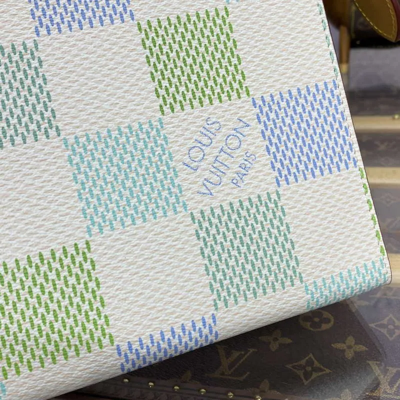 LV N40740 Louis Vuitton Toilet Pouch Bag Pistachio Green