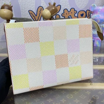 LV N40740 Louis Vuitton Toilet Pouch Bag Peach