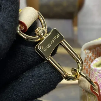 LV N40749 Louis Vuitton Pochette Métis East West Bag Peach