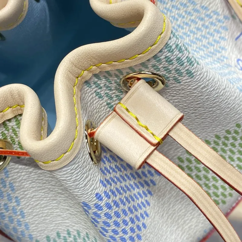 LV N40640 Louis Vuitton Nano Noé Bag Pistachio Green