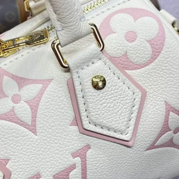 LV M46875 Louis Vuitton Speedy Bandoulière 20 Handbag Latte/Chamallow