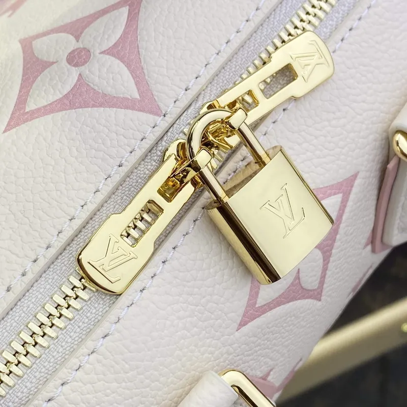 LV M46875 Louis Vuitton Speedy Bandoulière 20 Handbag Latte/Chamallow